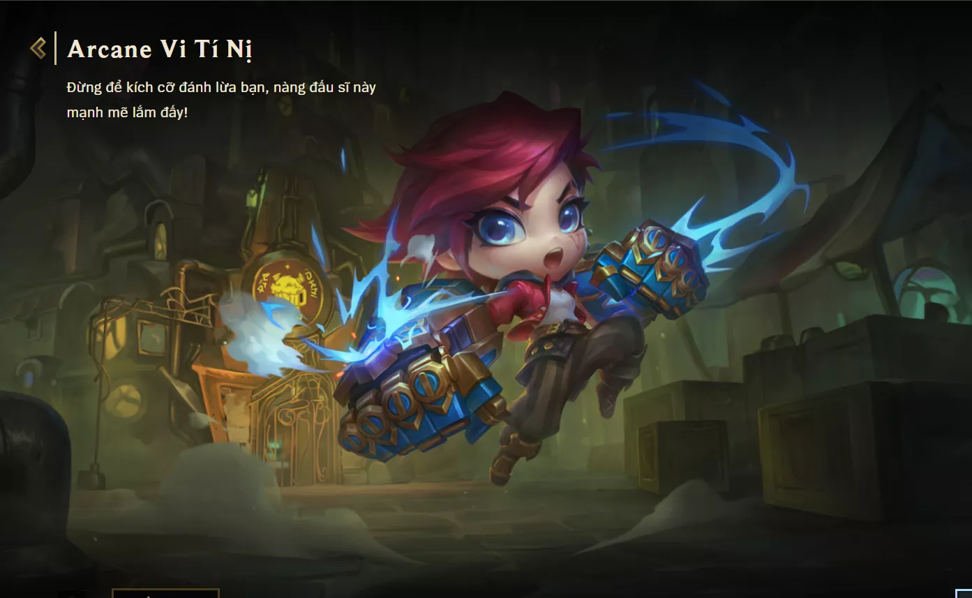 ACC TFT: Arcane Vi tí nị, trắng thông tin